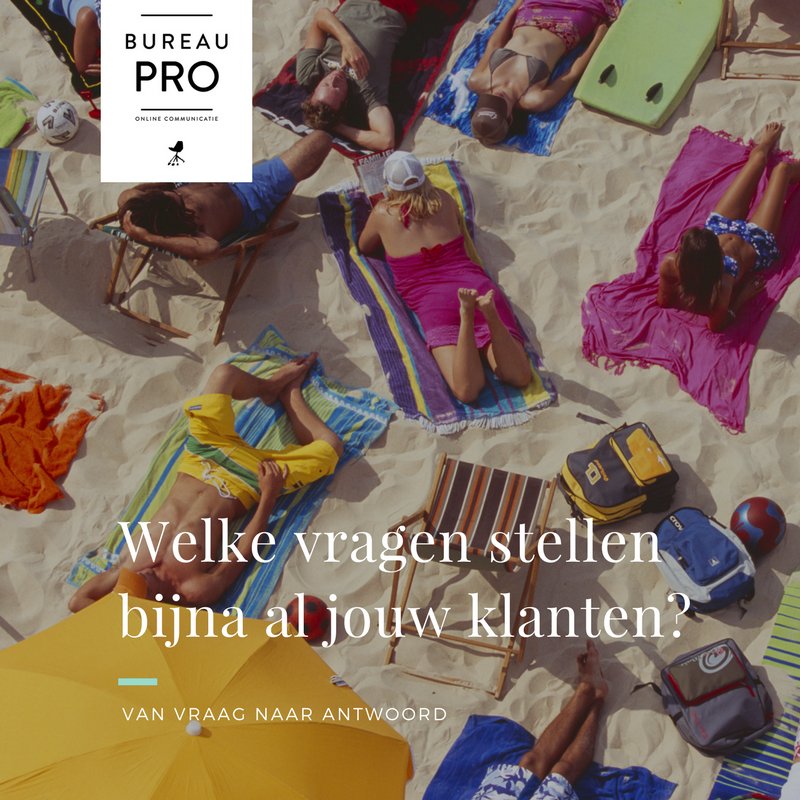 Veelgestelde vragen zijn er om te beantwoorden. Maak een FAQ-pagina op je site. #FAQ #onlinesucces