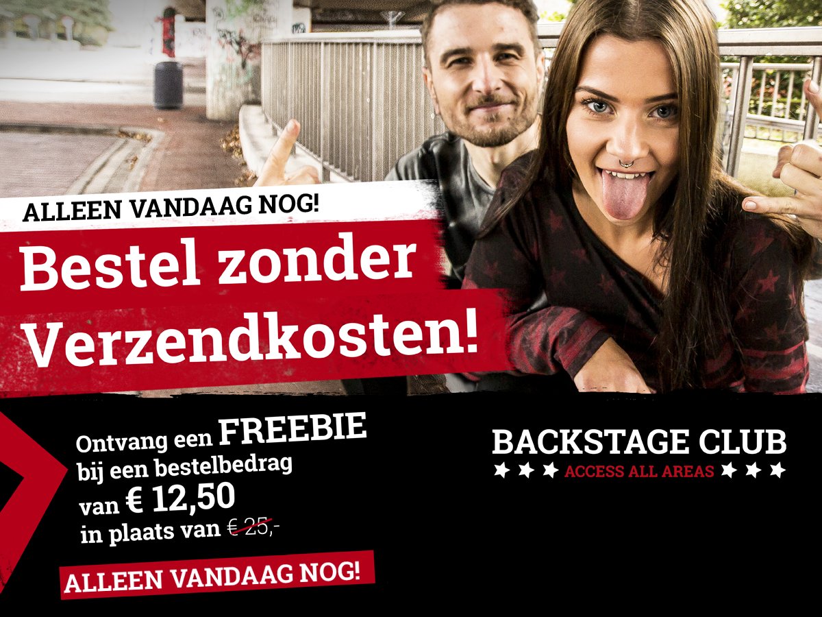 Vandaag betaal je geen verzendkosten en krijgen Backstage Club leden de goodies voor de helft van het bestelbedrag large.nl/lis_/?filter=c….