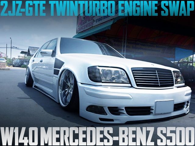中古車ウォッチ速報 En Twitter 2jz Gteツインターボエンジンスワップatシフト Vipカスタム 3代目w140メルセデス ベンツs500のタイ中古車を掲載 T Co Fxzgvcjjrk