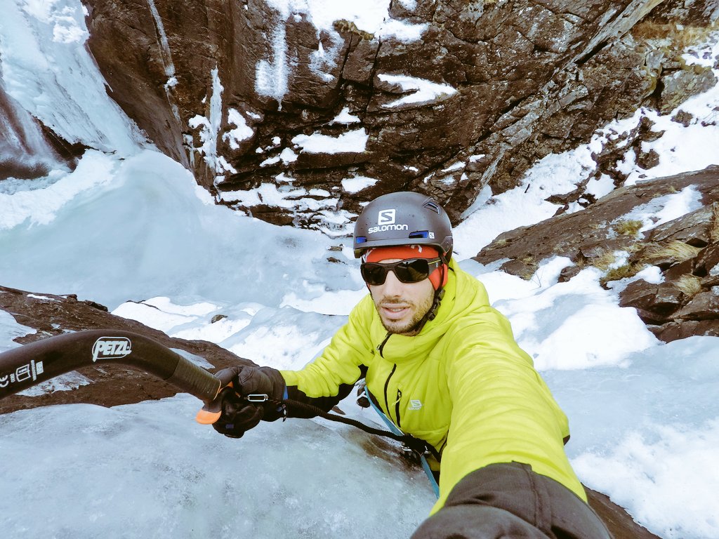 kilianj's tweet photo. Ski &amp; Ice morning home!! :) 
@SalomonSports @Petzl https://t.co/LaM7UzOI84