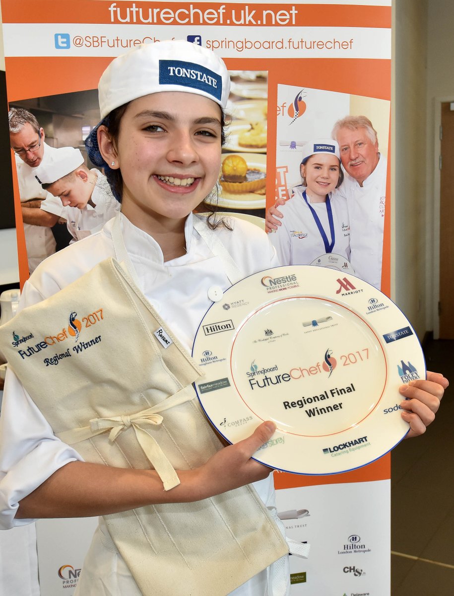 Springboard_UK's tweet image. Not long until the @SBFutureChef National Final. Over 9,000 school pupils have been involved nationwide this year! #FutureChef