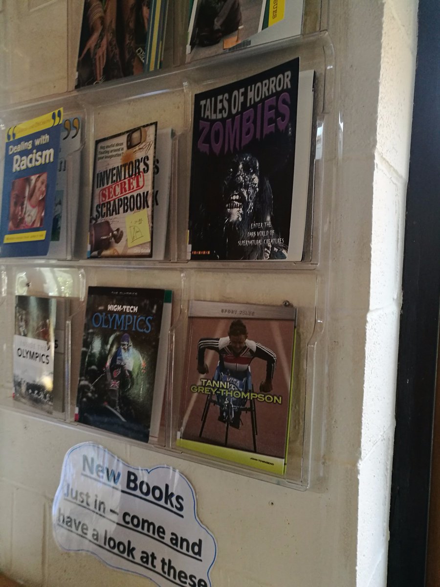 DunLibrary's tweet image. Just some of the great new books we have had into Dunhurst library this week. Come and borrow one now!