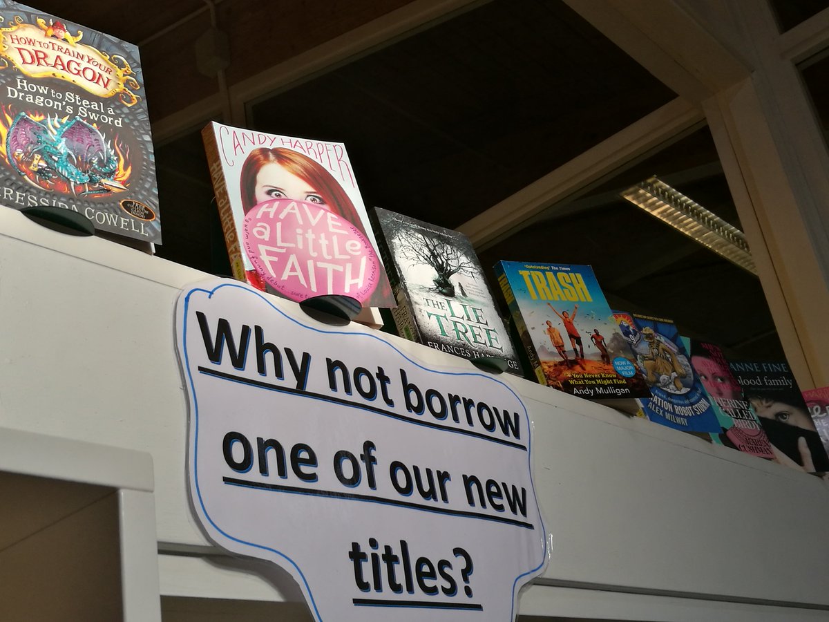 DunLibrary's tweet image. Just some of the great new books we have had into Dunhurst library this week. Come and borrow one now!