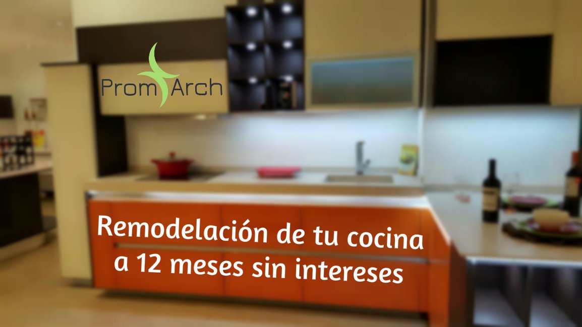 Remodelación de baño o cocina a 12 MESES SIN INTERESES. 

Solo con <a href="/PromArchMX/">PromArch</a> 👉 goo.gl/LYhssI