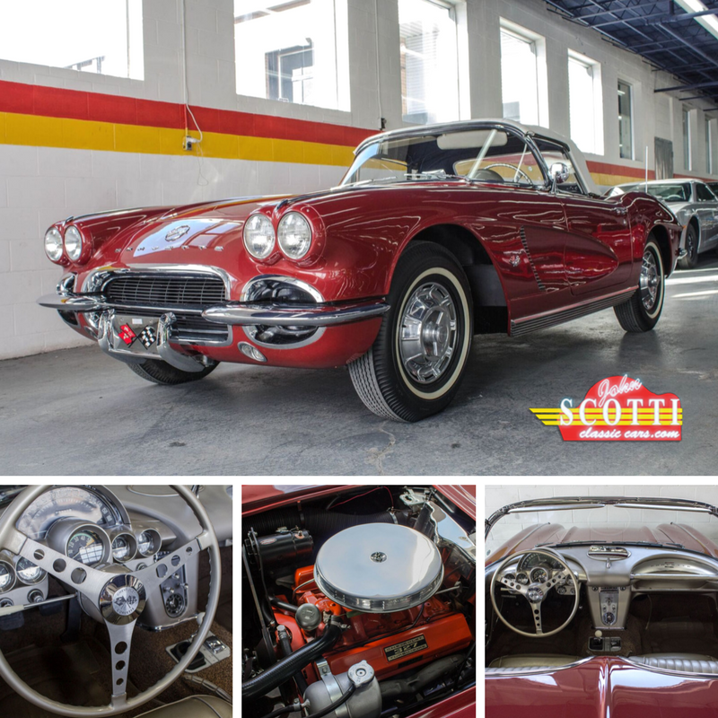ScottiClassic's tweet photo. You’re in for a treat behind the wheel of this beautiful ‘62 Corvette. This classic is a fully restored work of art: https://t.co/XmL9Kig2O5 https://t.co/vfoakPITKH