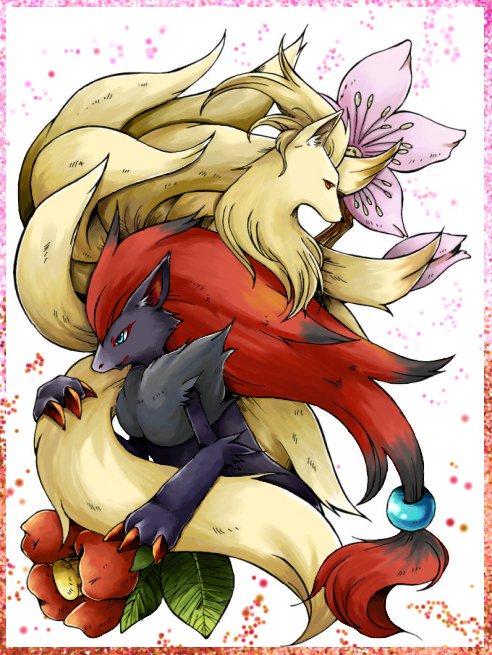 ◇3：君は美して僕は赤い（ポケモン） ゾロアークが出てきた時の