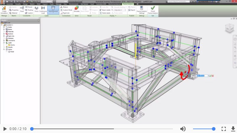 ADSK_Inventor's tweet image. Simplify the design of structural frames... autodesk.com/products/inven…