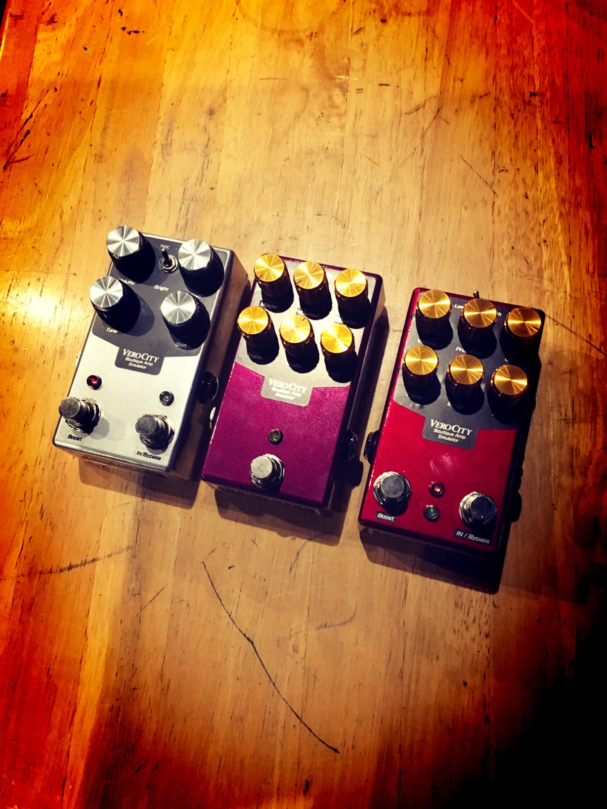 Verocity effects 一九八七 VeroCity Effects Pedals Rev.1