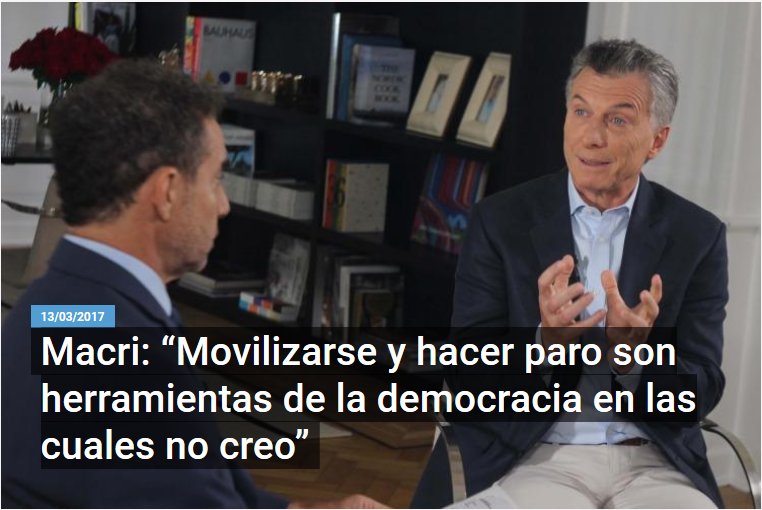 NoticiasdeAR's tweet photo. Quien nunca trabajó no puede creer en un paro.
Movilizarse y parar son herramientas de los TRABAJADORES. https://t.co/hDJOCRkTWO