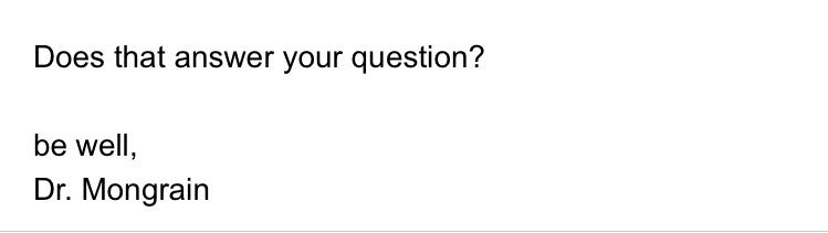 a_sanctis's tweet photo. My question was "How long do we have to take the exam"... https://t.co/ZzxqttfMWf
