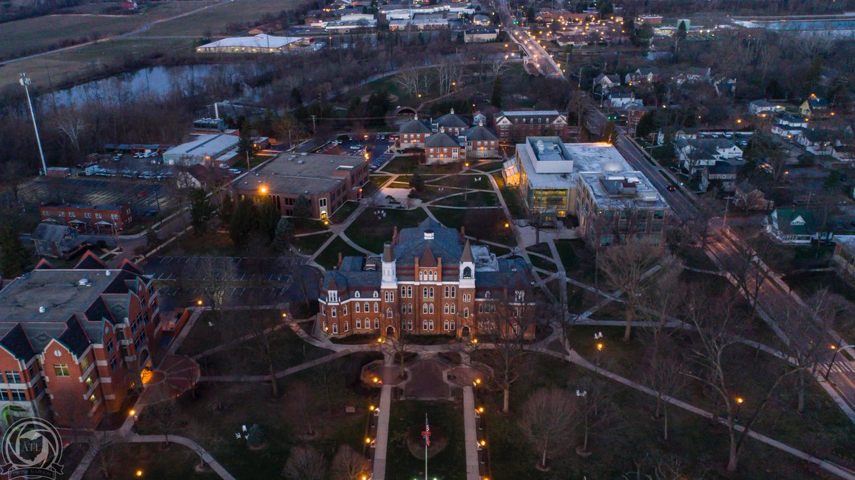 Travis_James82's tweet photo. This morning we are featuring a shot we captured at dawn on the campus of @Otterbein University in City of @tellwesterville, OH. https://t.co/5Jsa4hKnUv