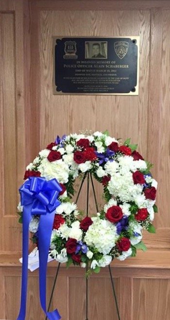 NYPD83Pct's tweet photo. Today we remember PO Alain Schaberger, 84 Pct. Taken from us this day six years ago. We never forget. https://t.co/9fKlcUerba