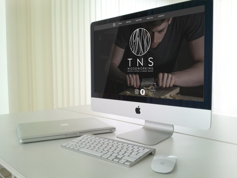 Been working on a small side #project #creating new identity &amp; #website for a #creative woodworker. tnswoodworking.com #graphicdesign