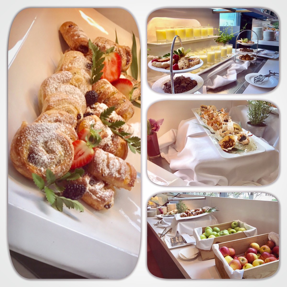 Den Tag lang im Meeting. Da freut sich jeder auf Pausen als kleine Auszeit. Was snackt Ihr so zwischendurch? #greatmeetings #meetingsmuccity