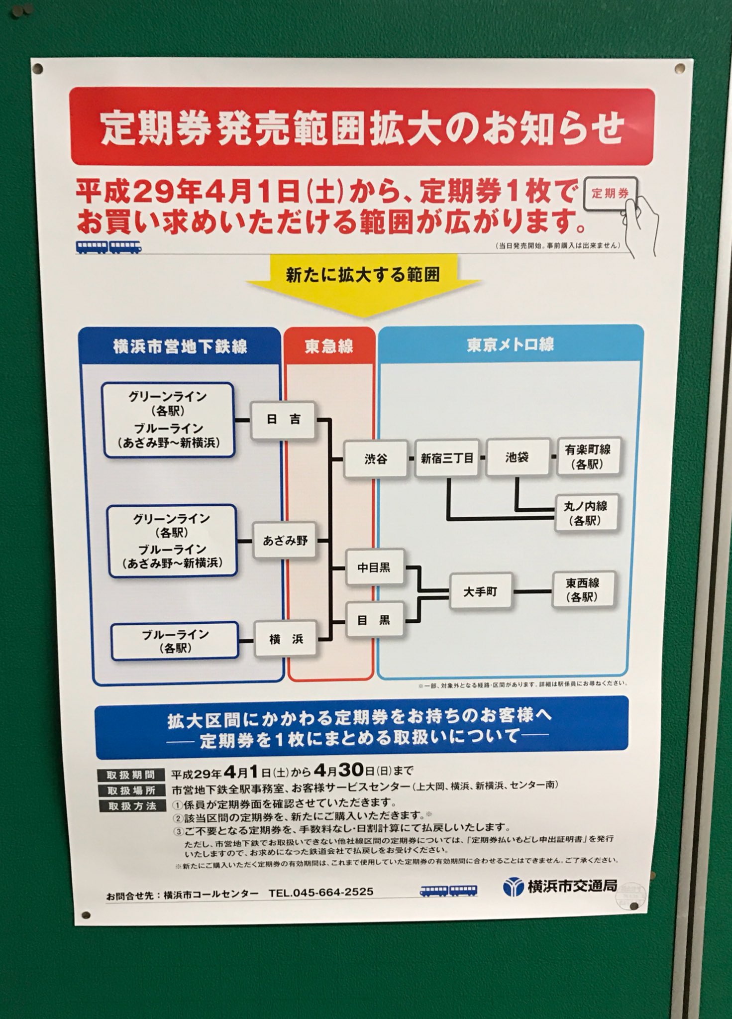 たま Auf Twitter 横浜市営地下鉄で連絡定期券の範囲拡大の案内見かけた 新宿三丁目 池袋乗換丸ノ内線全線 池袋乗換有楽町線全線 大手町乗換東西線全線 とあるけど 中目黒や目黒から大手町の経路はどうなるんだろう 気になるなぁ 連絡運輸 T Co