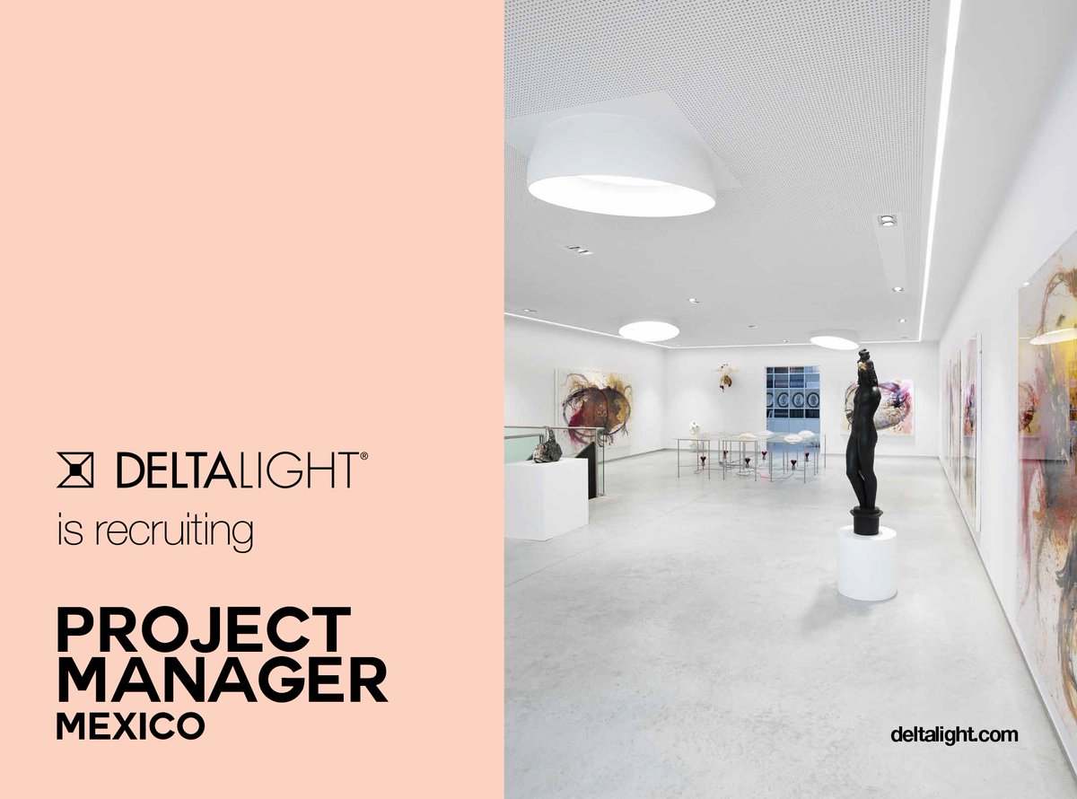 #AreYouDeltaLight? We are looking for a project manager for Mexico! Apply or share :) deltalight.com/en/jobs #bejobs #vacature #jobs
