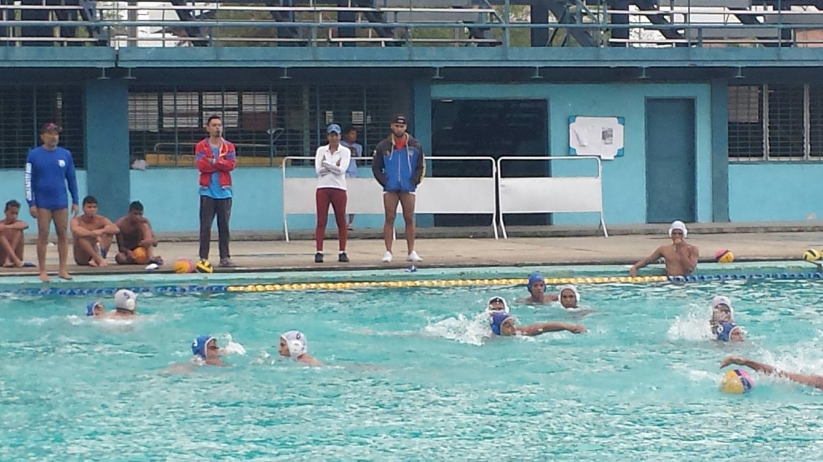 LNPA_Venezuela's tweet photo. Barquisimeto fue centro de preparacion para selecciones Juv de Polo Acuatico Gracias @cardilloromero @pinfantepsuv @Mindeporte  @gc_caceres https://t.co/MyK8FGNwmy