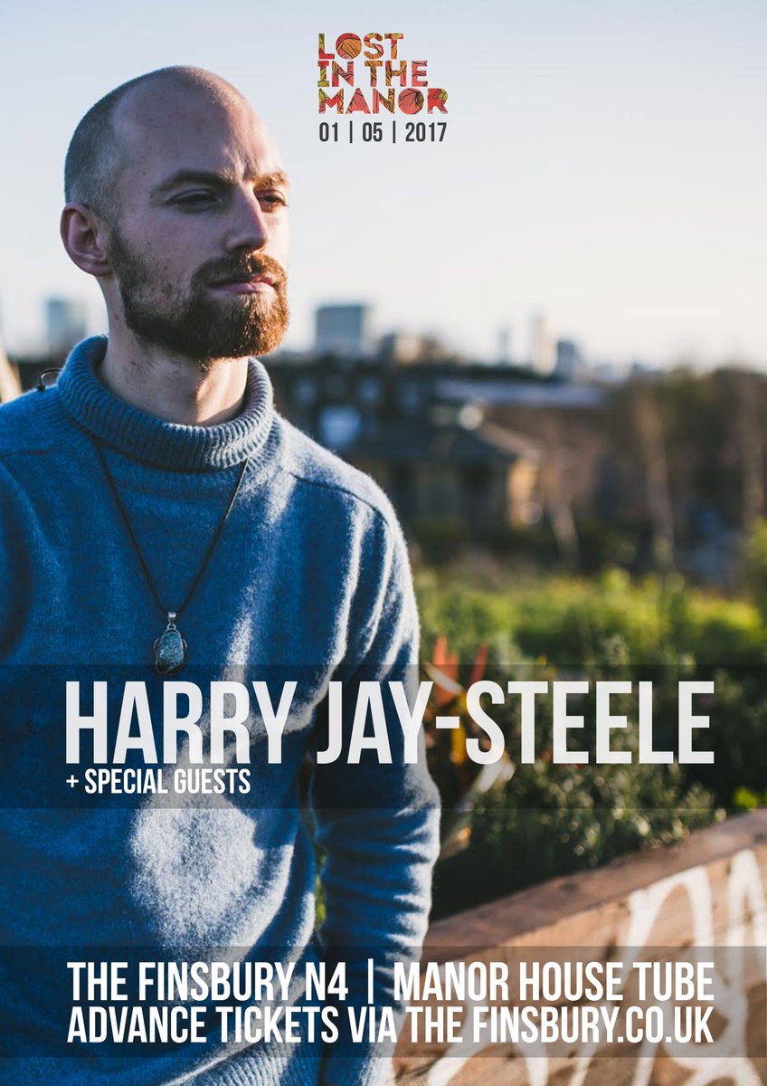 LostInTheManor's tweet image. Just announced: @harryjaysteele at @TheFinPub on the 1st of May. Get early bird tickets now! billetto.co.uk/en/events/lost…