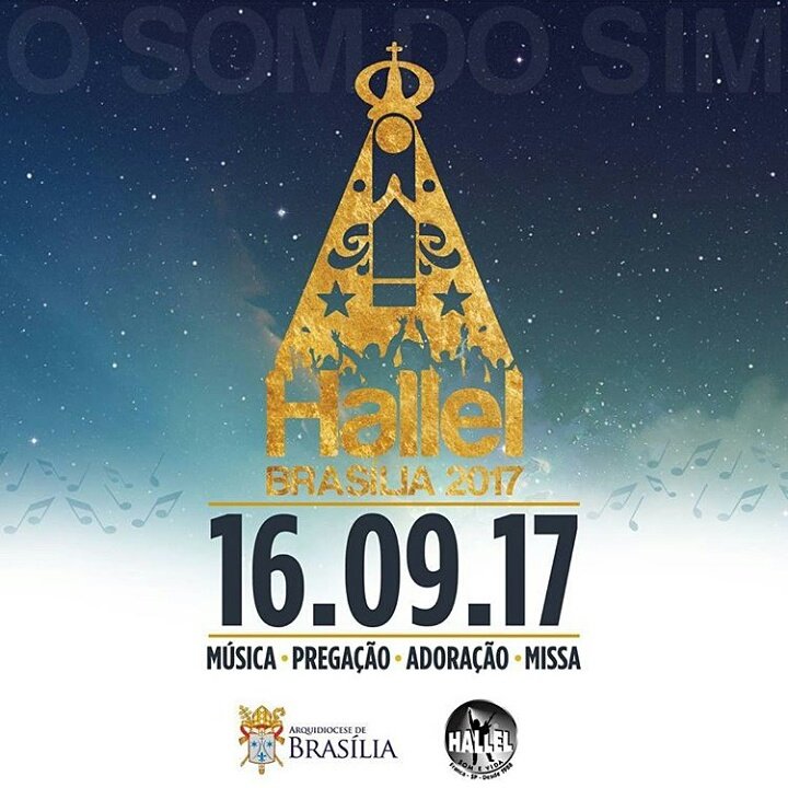 cristo7ent's tweet image. Hallel Brasilia já tem dataaaa!!! Programe-se e repasse!