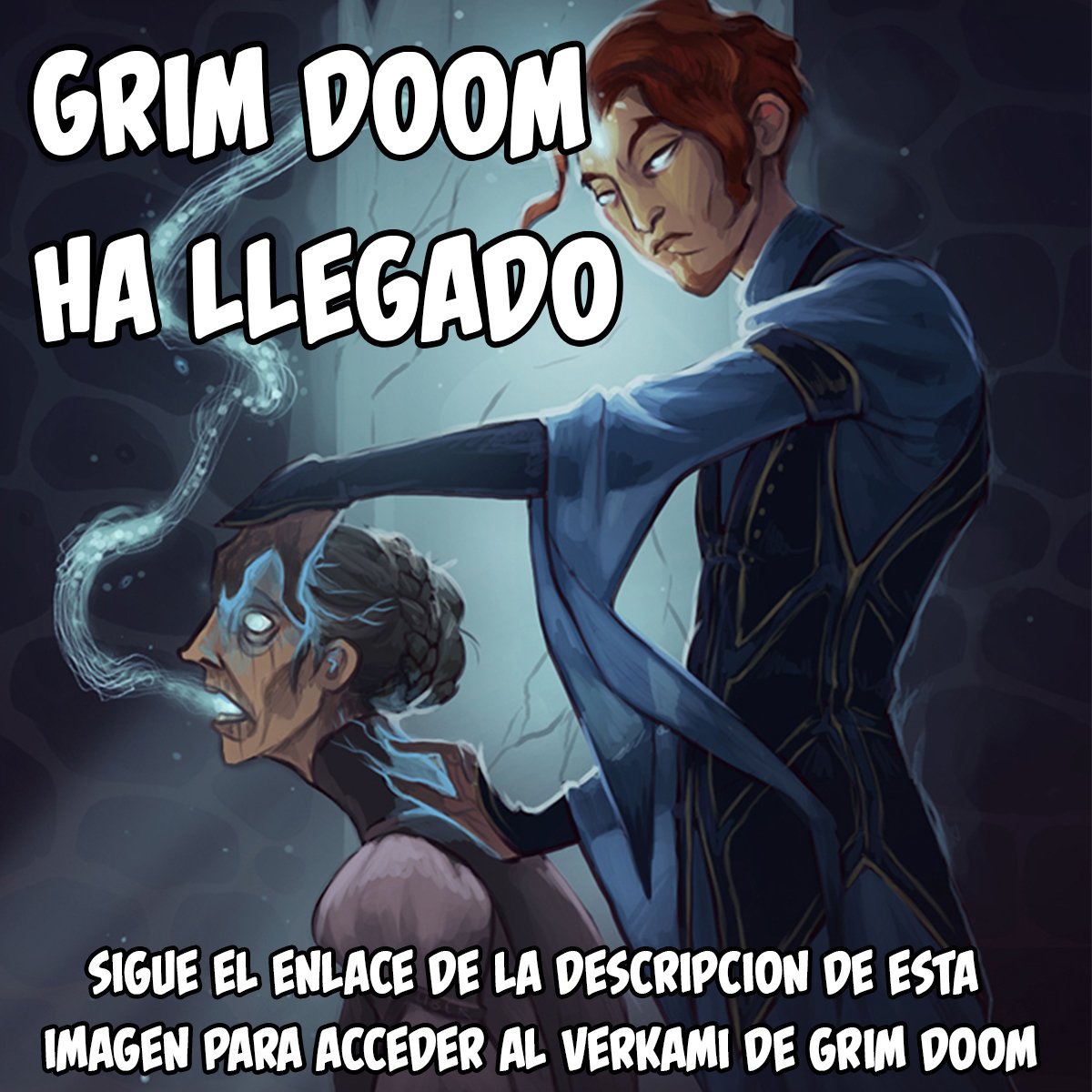 Damkalloh's tweet photo. Accede al Verkami de Grim Doom: https://t.co/fKjRHqusLg https://t.co/Fm31Iv21Bp