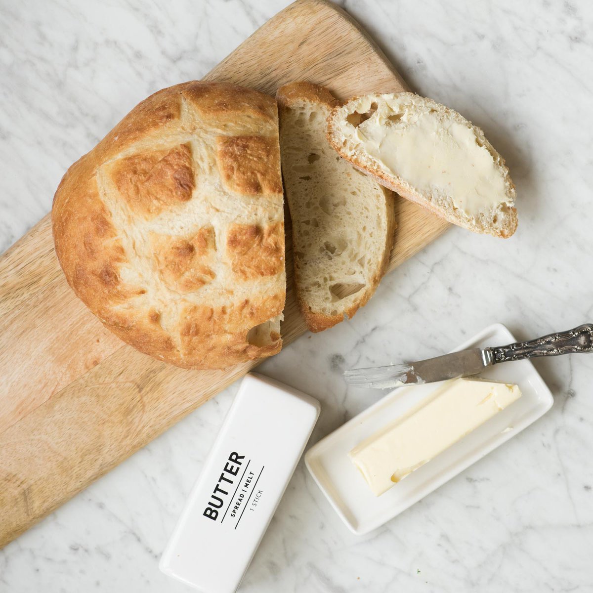 Got a case of the Mondays? Make it better with warm bread and #butter.