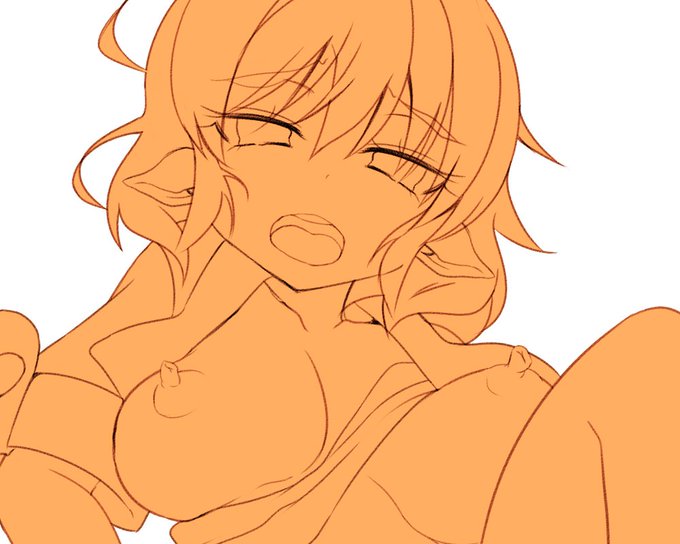 線画楽しい!#うちの子 