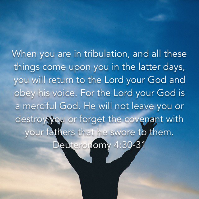 TheWayTulsa's tweet photo. God is faithful. Turn to Him.
#God #faithful #bible #deuteronomy https://t.co/W6GRQbT6c4