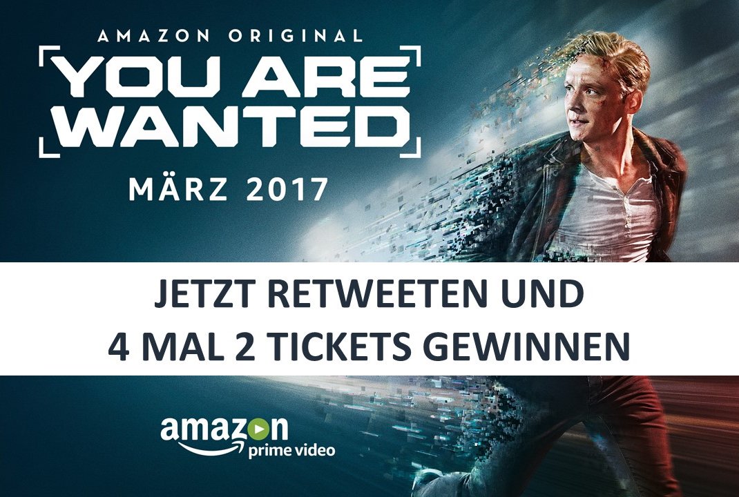 #YouAreWanted startet! Jetzt retweeten und Tickets für Premiere (Mittwoch in Berlin) gewinnen! Teilnahmebedingungen: https://t.co/w6XSwvIYhL https://t.co/3okghN5tFI
