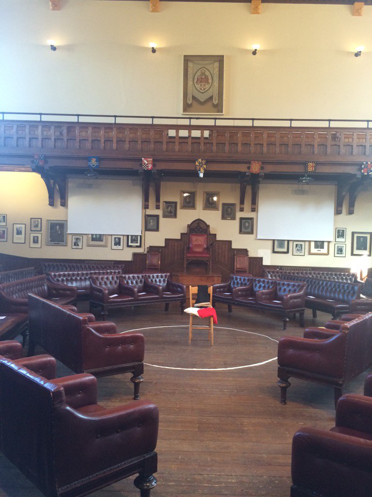 CreativeLabNTR's tweet image. Games prep for @soundcube in Cambridge Debating chamber. @newtheatreroyal creative lab artists flying the flag.