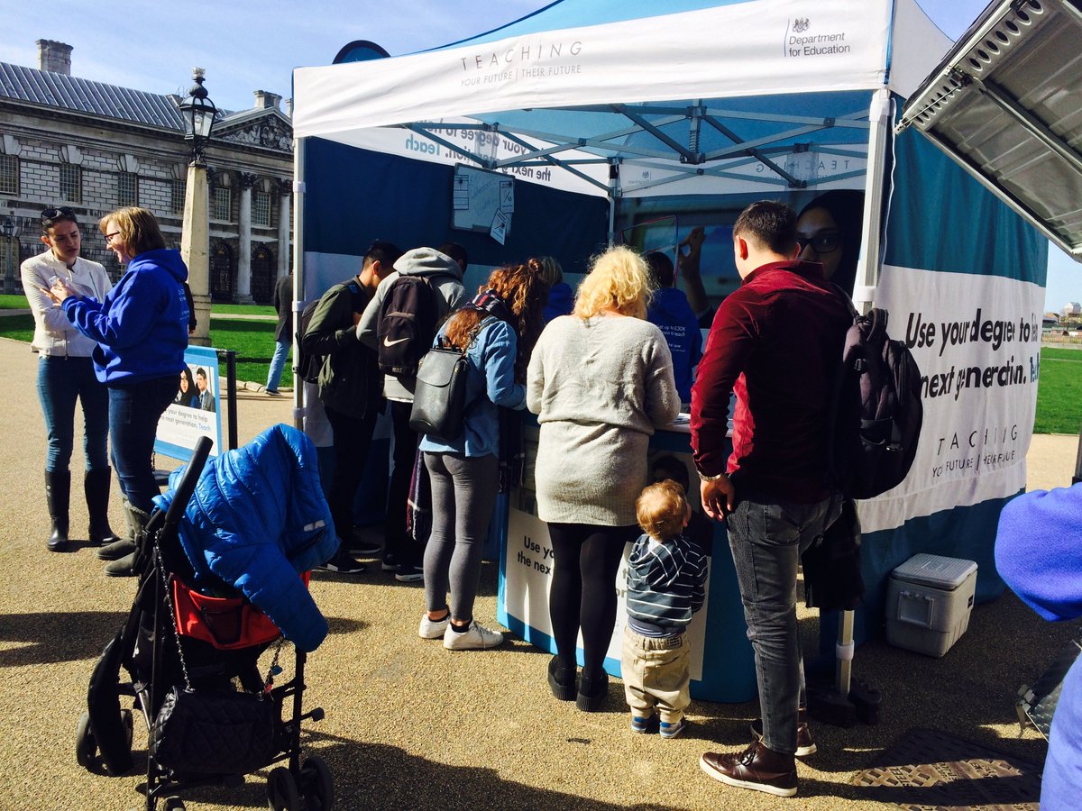 GreEduHealth's tweet image. Lovely day at Greenwich campus for the @getintoteaching event @educationgovuk #teaching #university #mondaymotivation