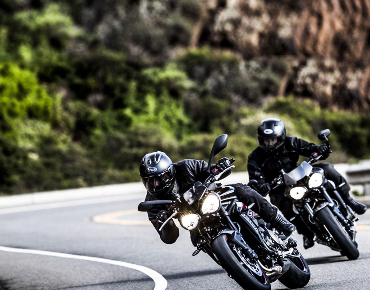 TriumphAmerica's tweet photo. Triumph team speak out about new bike. Read the article at https://t.co/2ppGPhCAxZ

#StreetTriple #GameChanger #ForTheRide https://t.co/3XMqxF2kTC