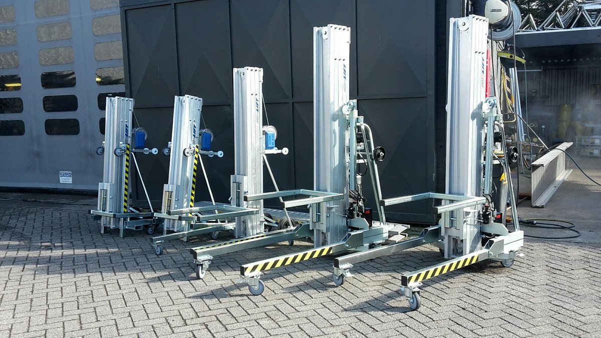 Böcker Nederland BV levert weer 5 ALU-Lift Montage liften aan <a href="/XtraMaterieel/">Team Xtra-Materieel</a>. Zij beschikken nu over de volledige range van Kanalen liften.