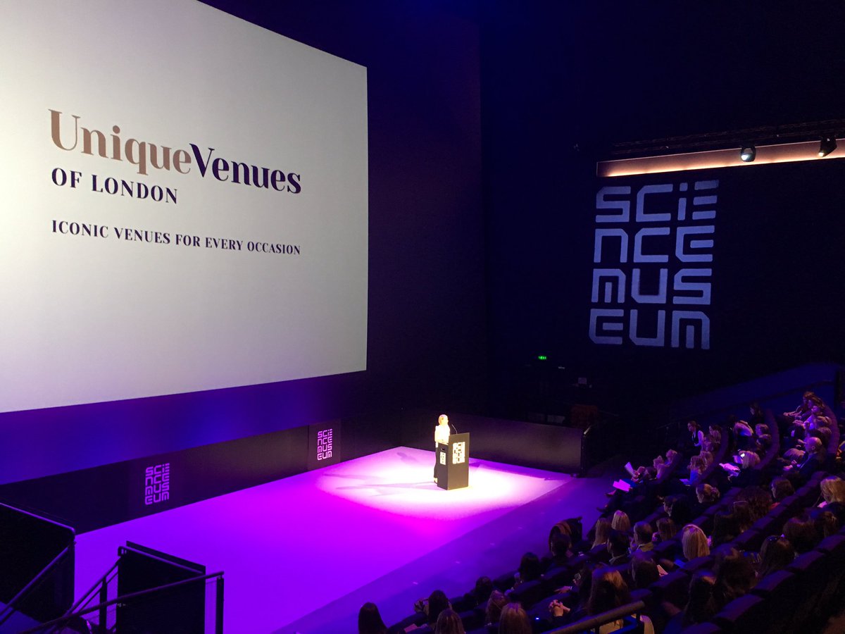 SCM_Events's tweet photo. Our Sales Manager Jodie welcoming everyone from #UniqueVenuesOfLondon in our #IMAX Theatre @InsideUVL https://t.co/iAaJo2ELgE