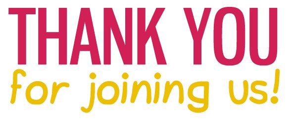 Thank you for joining us today on #1pmlunch
We do hope you've enjoyed the hour