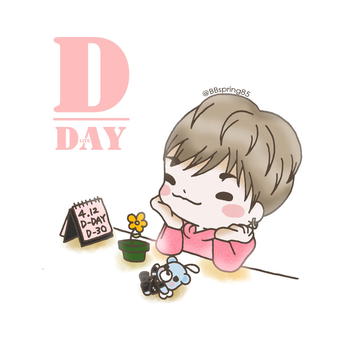 Spring Bigbang気紛れイラスト D Day 発売が待ち遠しい Bigbang Fanart Bigbangfanart Daesung Dlite