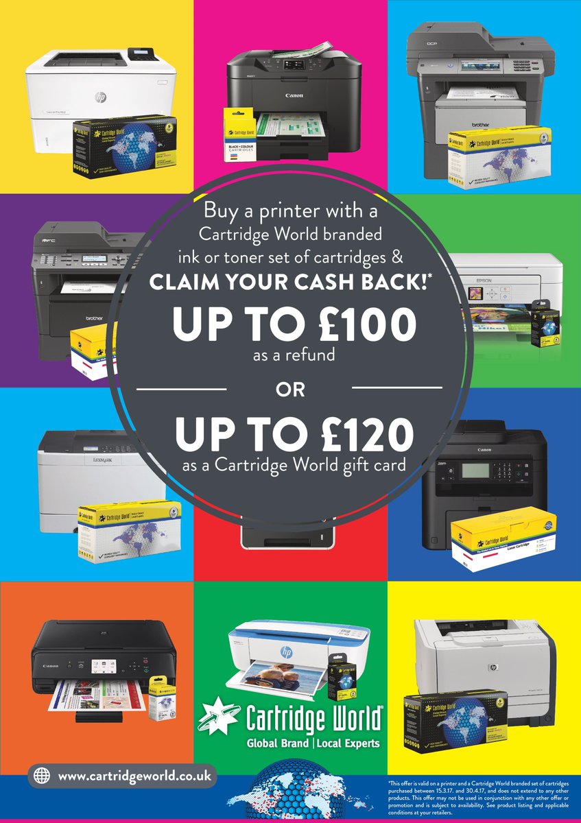 Amazing savings with cashback offers starting this week! At selected stores only.