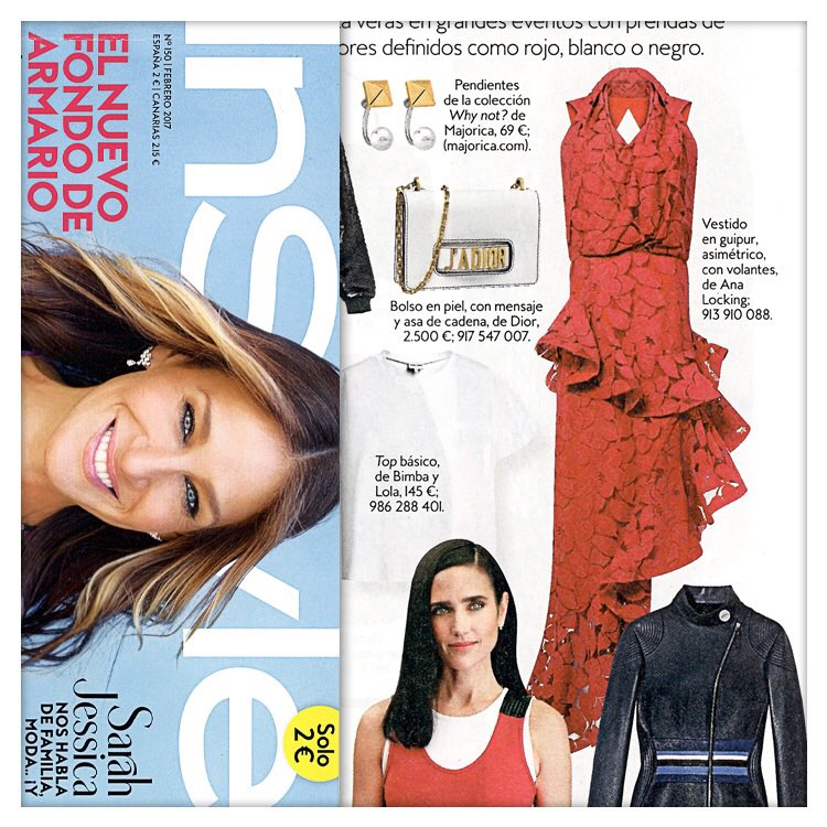 AnaLocking's tweet photo. #JenniferConnelly muse style by #InStyleMagazine β¨ #AnaLocking asymmetric flounced dress πππ #AntiheroLocking β¨ Thanksss #SofiaDeLaCruz ππ https://t.co/g2bC5rAWvL