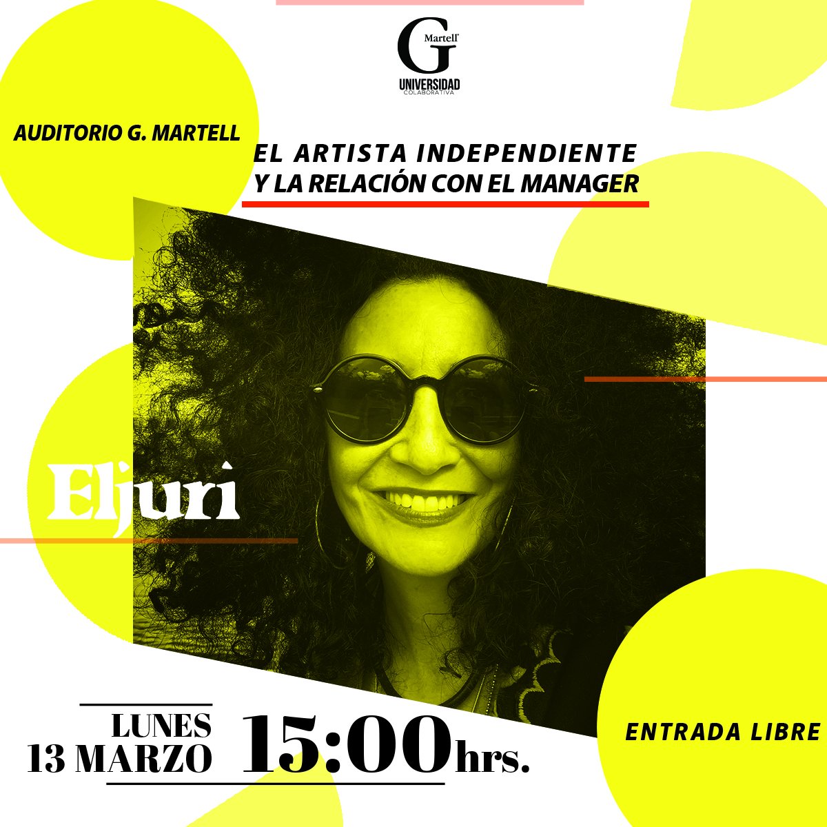 gmartell's tweet photo. ELJURI - Entrada libre ¡Te esperamos!
#entradalibre #música #instrumentos #picoftheday #masterclass #RockFMerides https://t.co/HAVDkRLddt