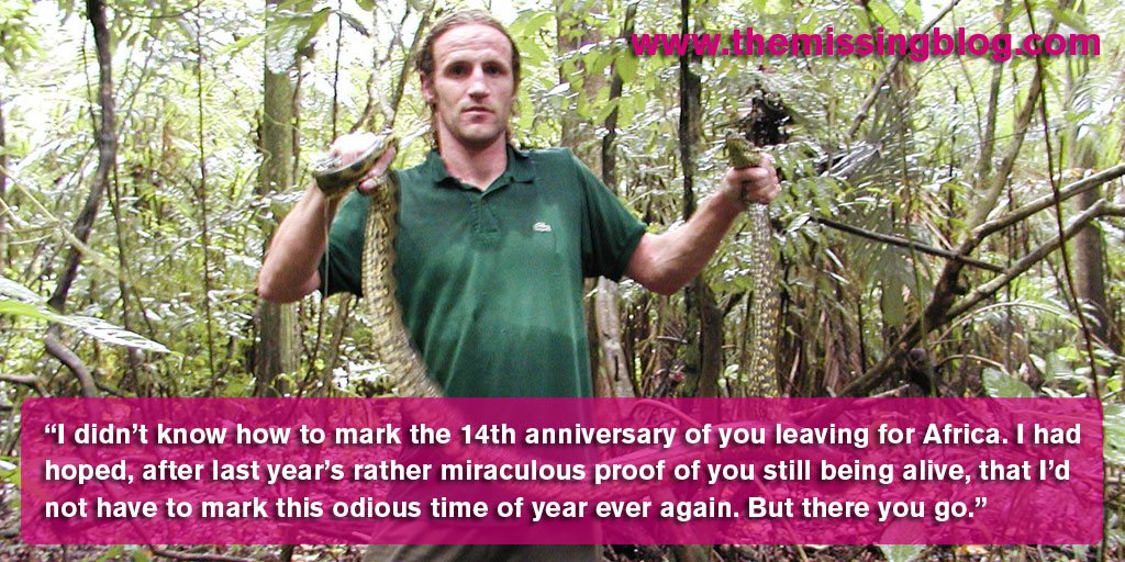 missingpeople's tweet image. Hannah has been searching for her brother for 14 years after he went #missing in Mali, Africa &amp;gt;&amp;gt; misspl.co/IbL5309MIvw #blog
