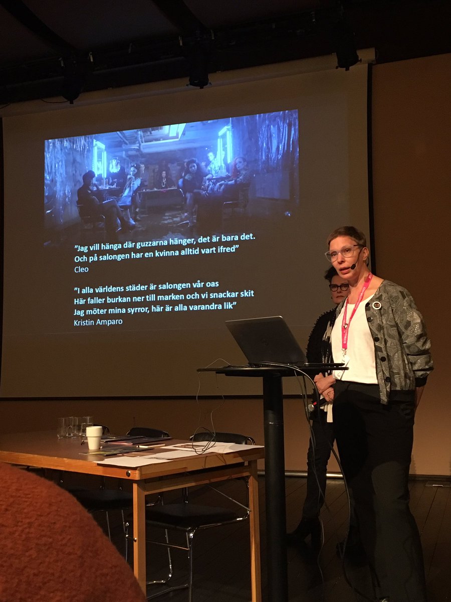 sofiapedagog's tweet photo. Intressant om projektet På salongen där @KvHistmuseum i Umeå samlat in berättelser på frisörsalonger. #fuism #scenkonstmuseet https://t.co/5r0pbPBGQn