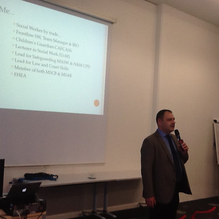 ChristineFurber's tweet photo. #matmhc
Gary Norton speaking about safeguarding now. We have covered lots of perspectives today https://t.co/ITwF6naQD4