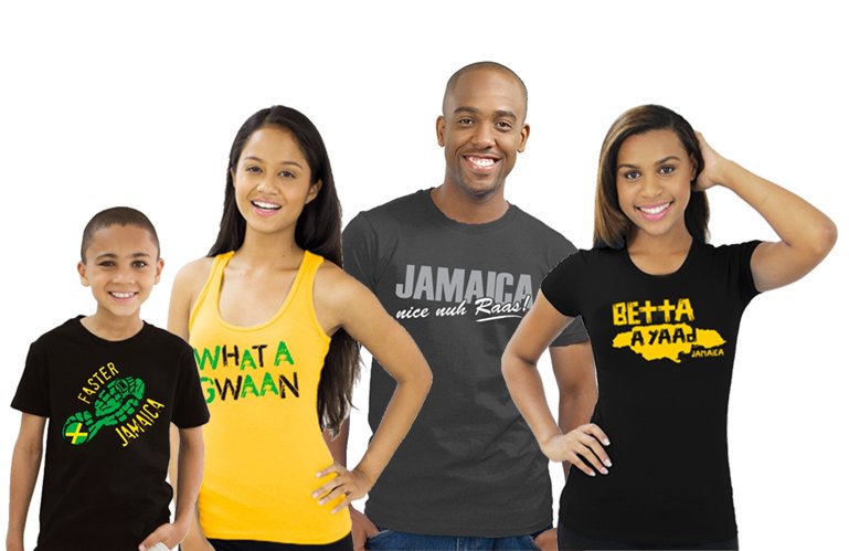 SunIslandJa's tweet photo. #Jamaica Wear is our bestselling line! Why not? Authentic #Jamaican designs on locally-made tees... #Shop https://t.co/vtkzRVAMC1! https://t.co/BbIM1QUY1i