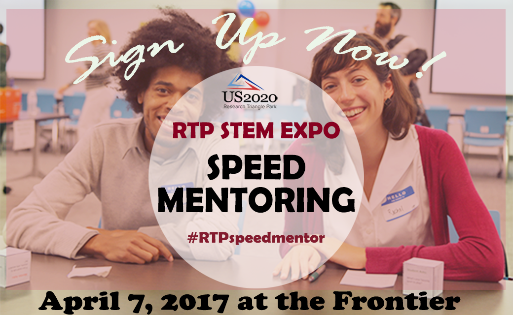 STEM_RTP's tweet photo. 25 days to the RTP STEM Expo &amp; we need more #speedmentors for our #RTPSTEMexpo!! Quick Sign-up here:  https://t.co/zS2fftTXsV https://t.co/Vd7XsP5YSW