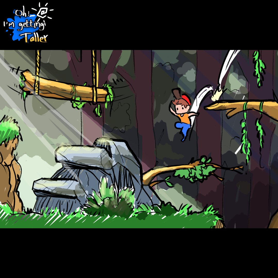 Ennacrima's tweet image. #ohimgettingtaller #conceptart for a dangerous forest!

#gamedesign #gamedev #indiedev #indiegame