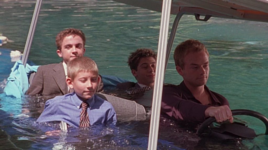 when things are going bad but I'm trying to stay positive and pretend everything is okay