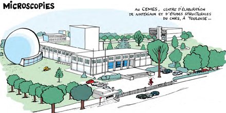 CEMES_CNRS's tweet image. La #NanoCarRace événement @CNRS en bande-dessinée dans « Le Labo » consacré au @CEMES_CNRS par JY Duhoo cemes.fr/Documentation