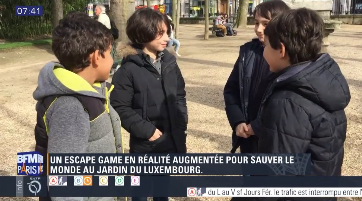anonymagence's tweet photo. Merci @BFMParis pour @CbrTours #portailmagique #jeu #jardin #kid https://t.co/BFW8WkKTtf https://t.co/AhKHwgwnII