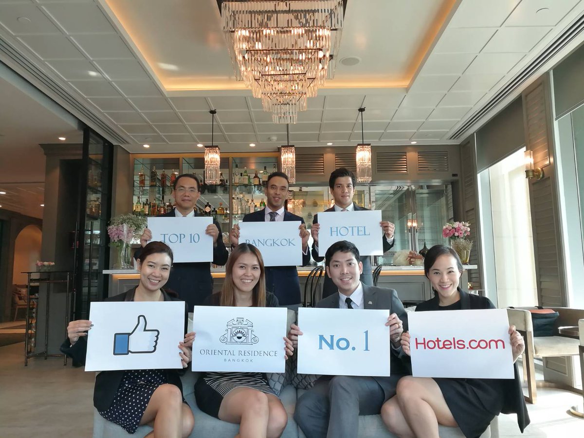 #OrientalResidence has been ranked the #1 hotel in Bangkok.com's Top 10 Bangkok Hotels - thank you for your votes! #travel
