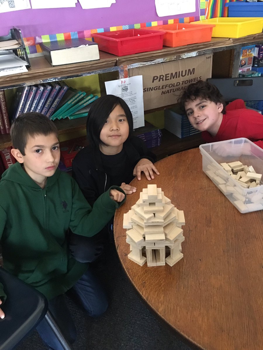 Having fun at indoor recess !