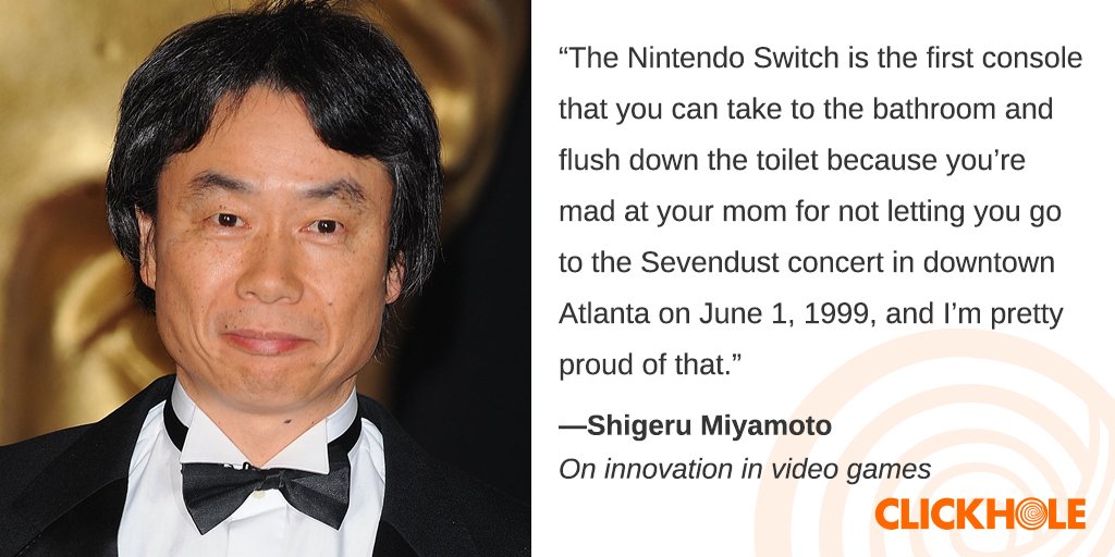 I made a page to post memes and clean my phone - Shigeru Miyamoto